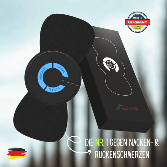 Alexova™ Schmerzlinderungsgerät mit innovativer Druckwellen-Technologie