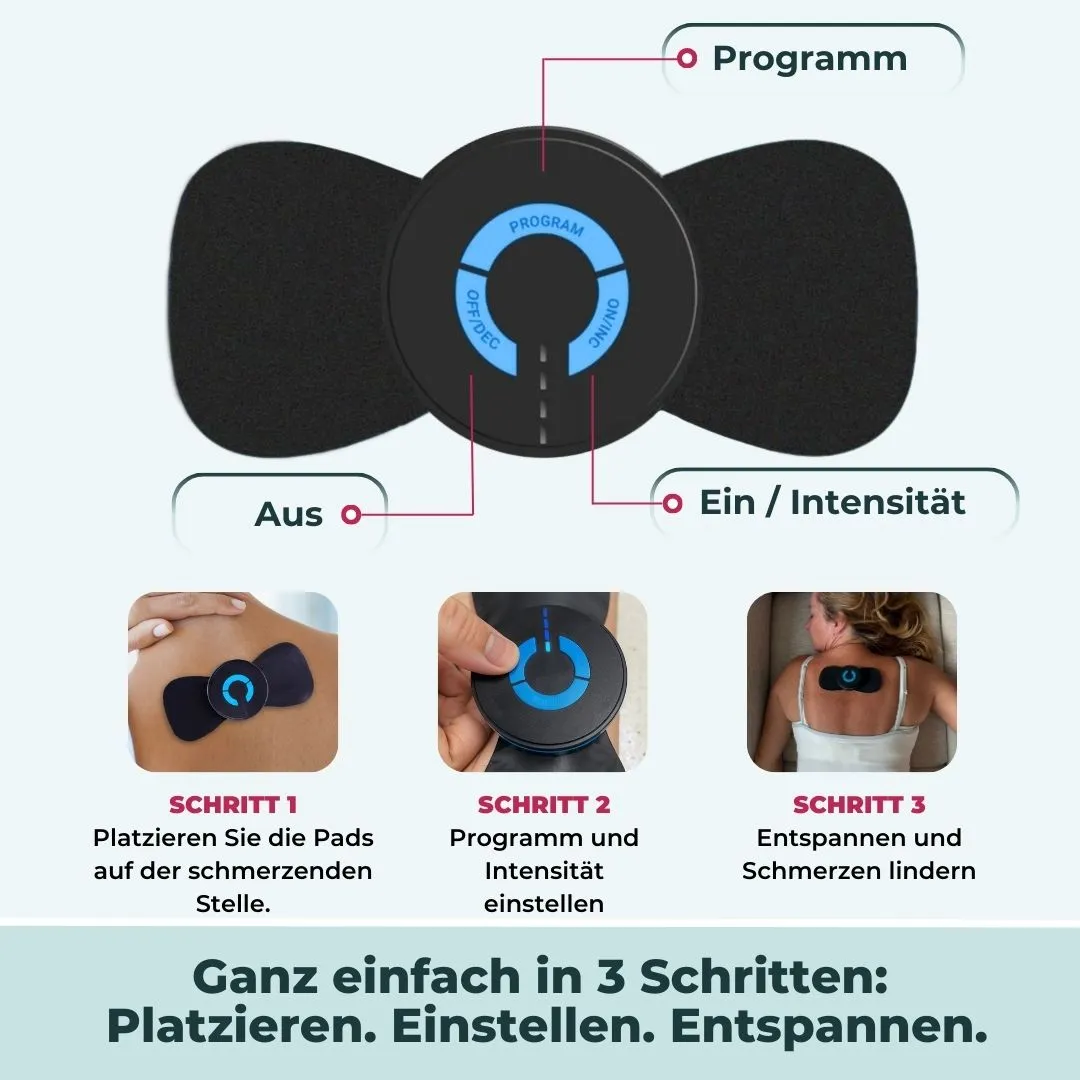 Alexova™ Schmerzlinderungsgerät mit innovativer Druckwellen-Technologie